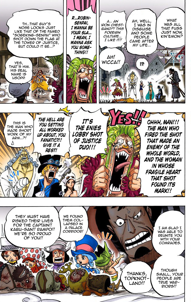 One Piece - Digital Colored Comics Chapter 746 6